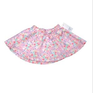 Crown And Ivy Kids Girls Pink Floral Skirt Size 2T